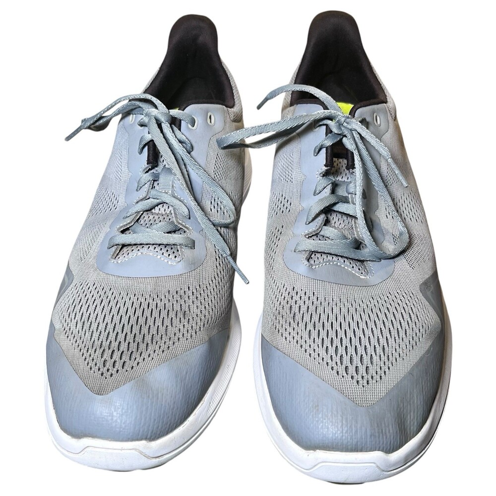 FootJoy Golf FJ Flex Spikeless Shoes Gray/White/Lime Mens‎ Size 12 Medium
